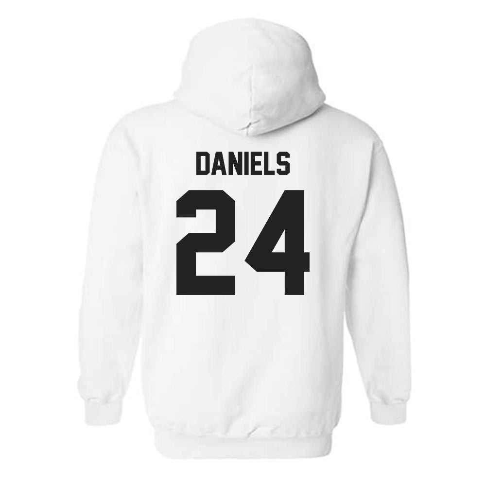 Purdue - NCAA Football : Raderrion Daniels - Sports Shersey Hooded Sweatshirt-1