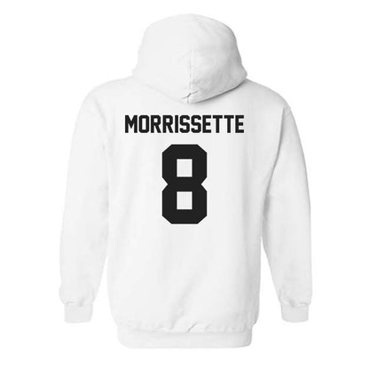 Purdue - NCAA Football : Denylon Morrissette - Sports Shersey Hooded Sweatshirt-1