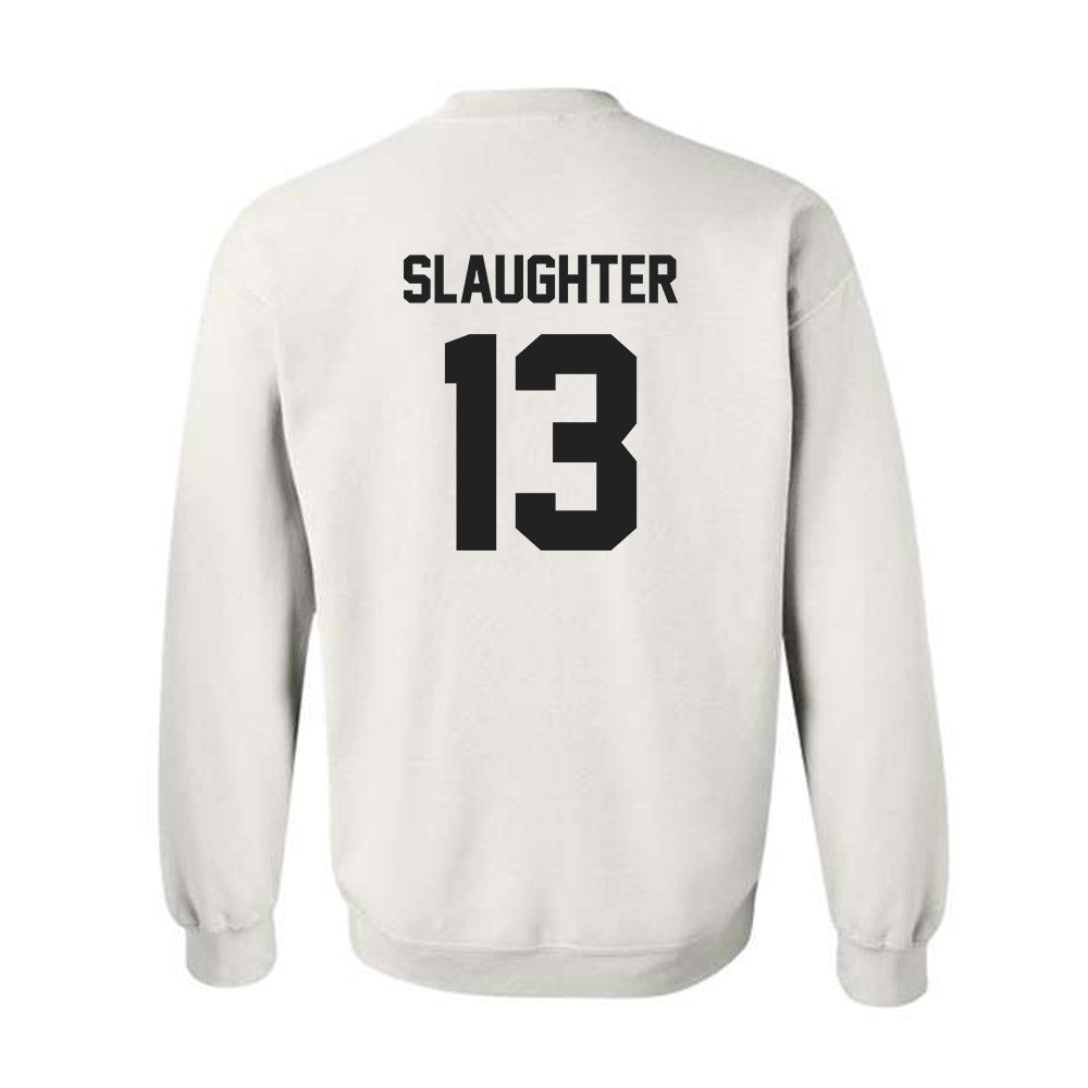 Purdue - NCAA Football : John Slaughter - Sports Shersey Crewneck Sweatshirt-1