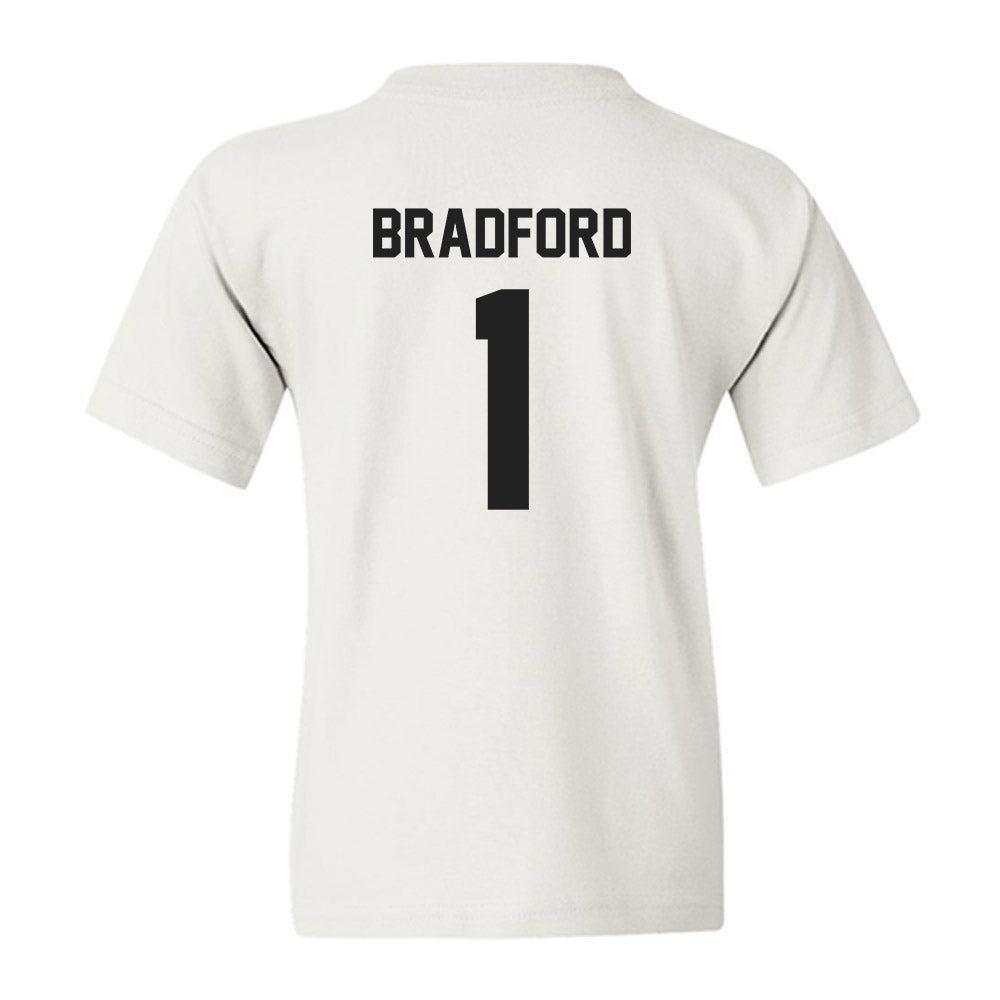Purdue - NCAA Football : Smiley Bradford - Sports Shersey Youth T-Shirt-1
