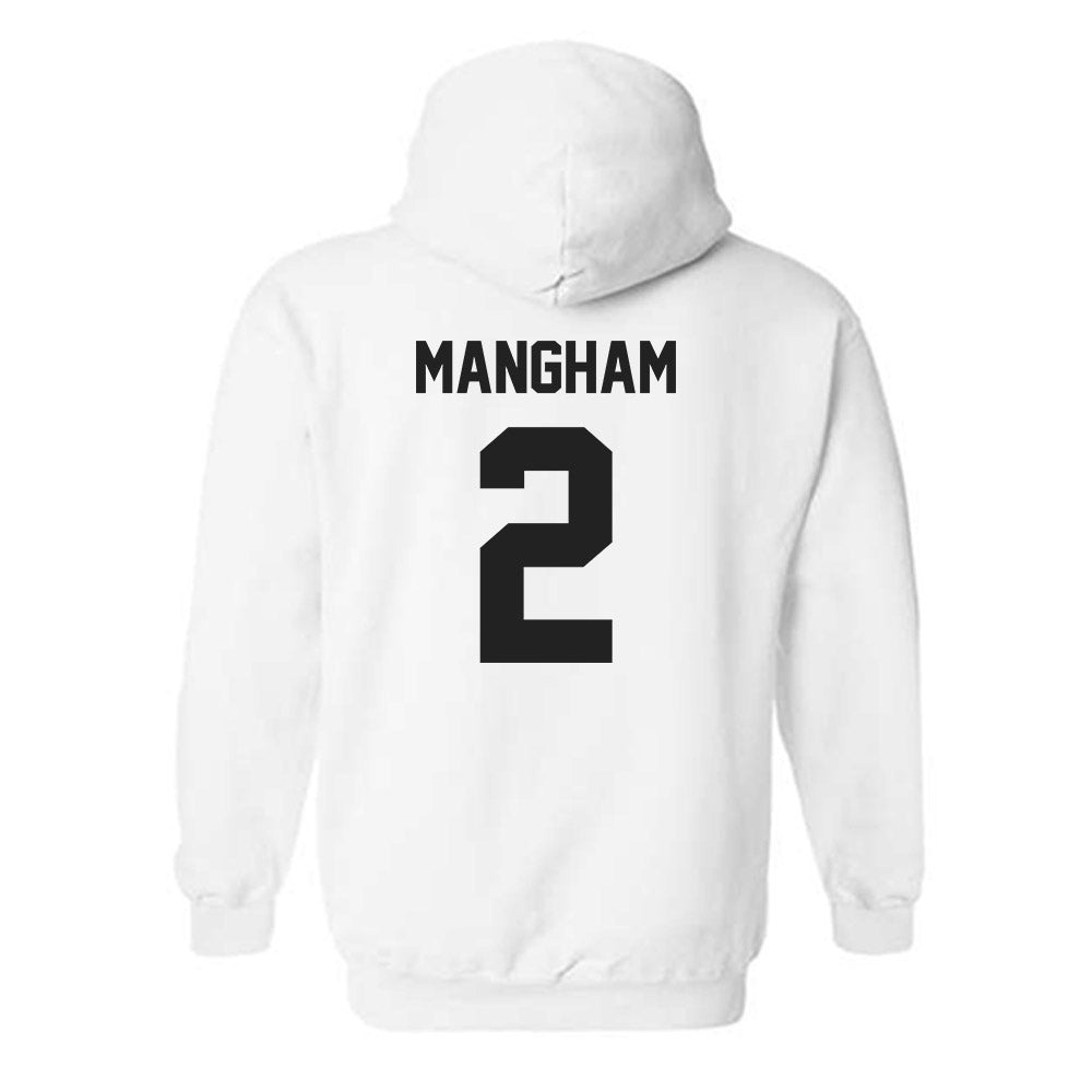 Purdue - NCAA Football : Jaden Mangham - Sports Shersey Hooded Sweatshirt-1
