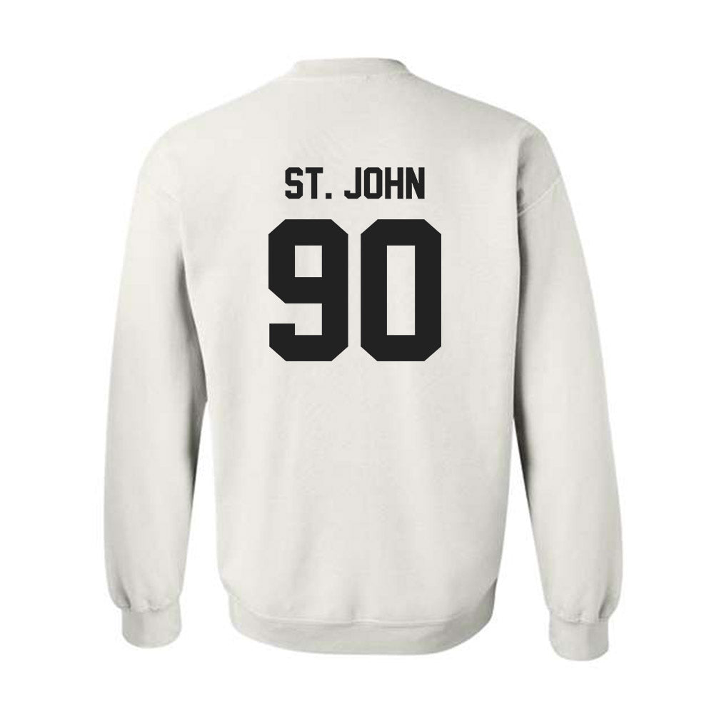 Purdue - NCAA Football : Elijah St. John - Sports Shersey Crewneck Sweatshirt-1