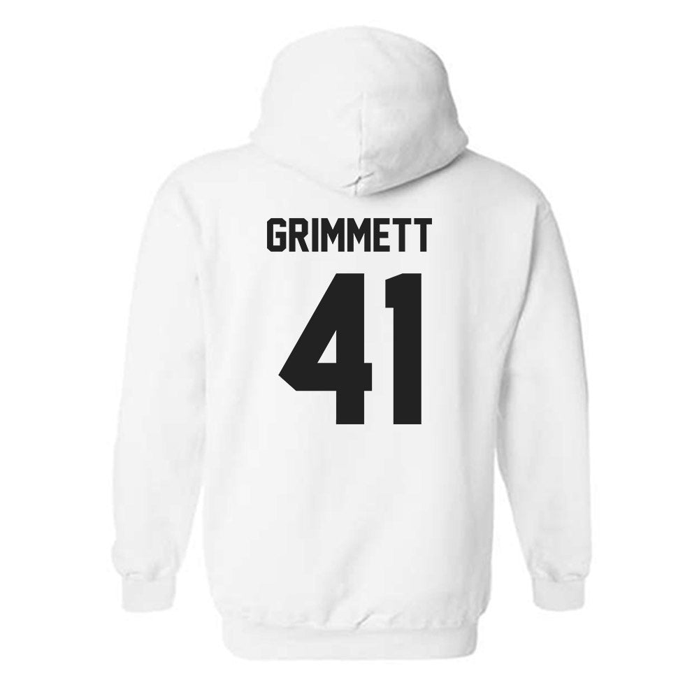 Purdue - NCAA Football : Jon Grimmett - Sports Shersey Hooded Sweatshirt-1