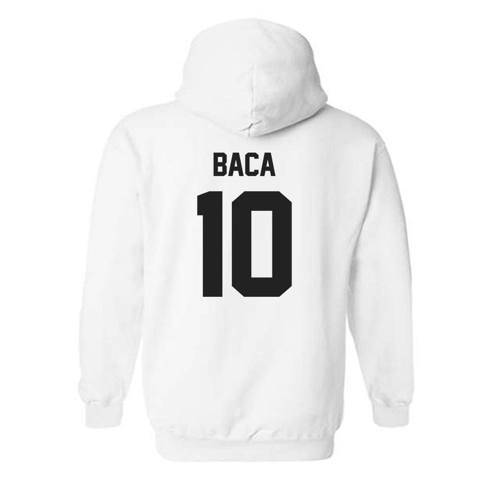Purdue - NCAA Men's Soccer : Alex Baca - Sports Shersey Hooded Sweatshirt-1