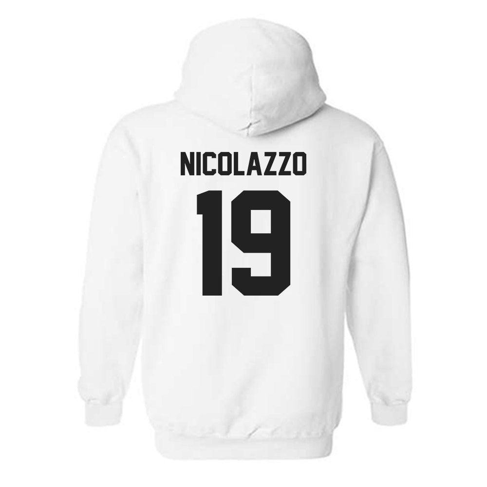 Purdue - NCAA Women's Soccer : Chiara Nicolazzo - Sports Shersey Hooded Sweatshirt-1