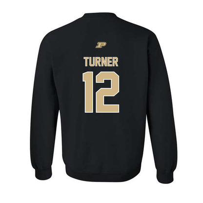 Purdue - NCAA Football : Ryan Turner - Sports Shersey Crewneck Sweatshirt-1