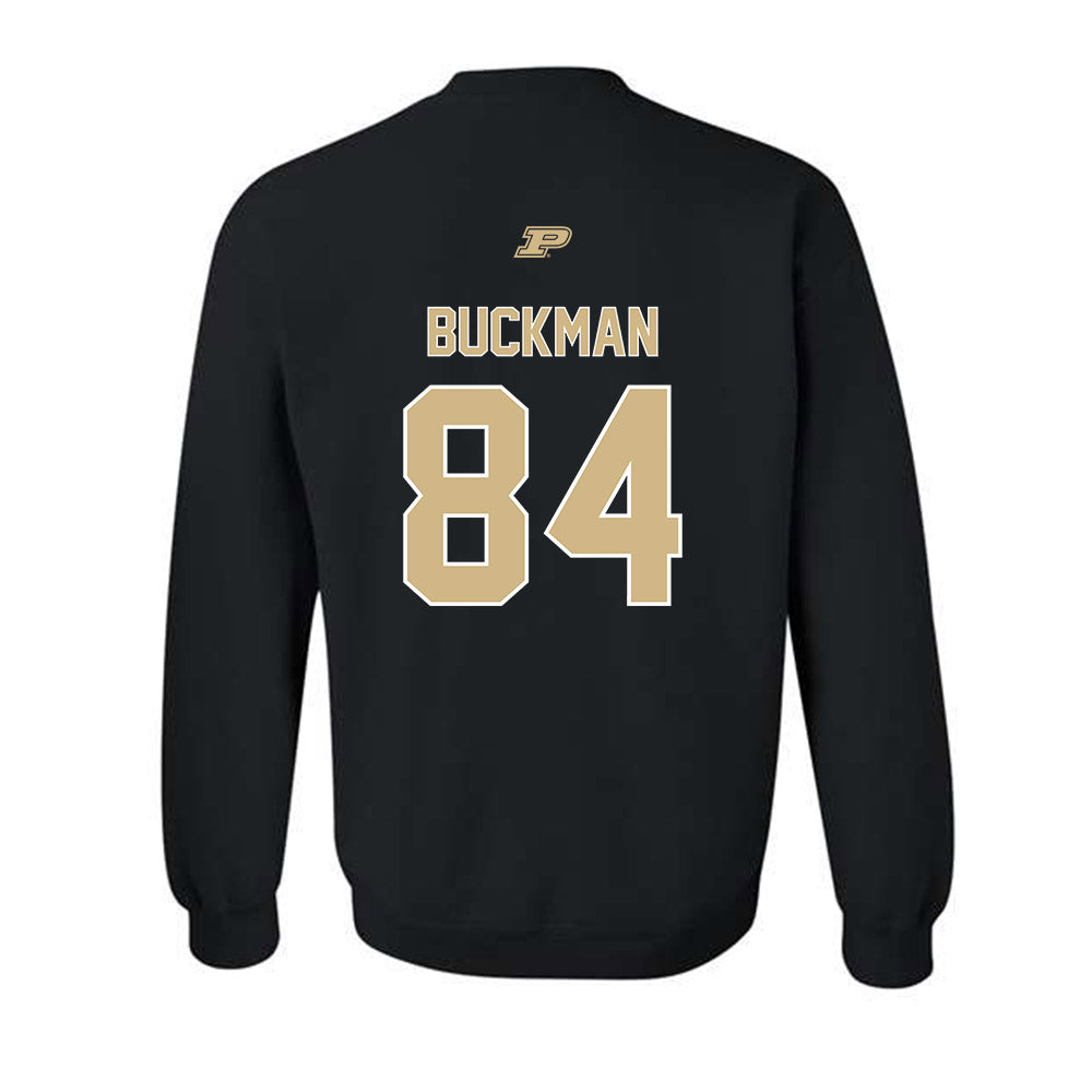 Purdue - NCAA Football : Nolan Buckman - Sports Shersey Crewneck Sweatshirt