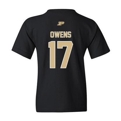 Purdue - NCAA Football : Bisi Owens - Sports Shersey Youth T-Shirt-1