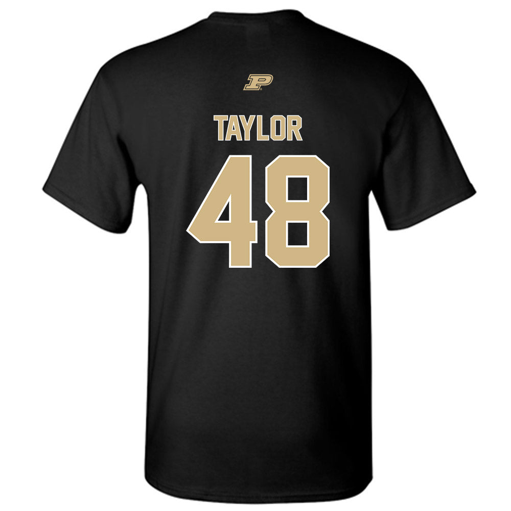 Purdue - NCAA Football : Donivan Taylor - Sports Shersey T-Shirt-1