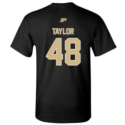 Purdue - NCAA Football : Donivan Taylor - Sports Shersey T-Shirt-1