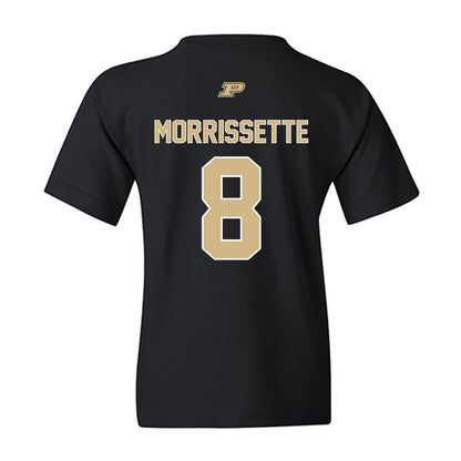 Purdue - NCAA Football : Denylon Morrissette - Sports Shersey Youth T-Shirt-1