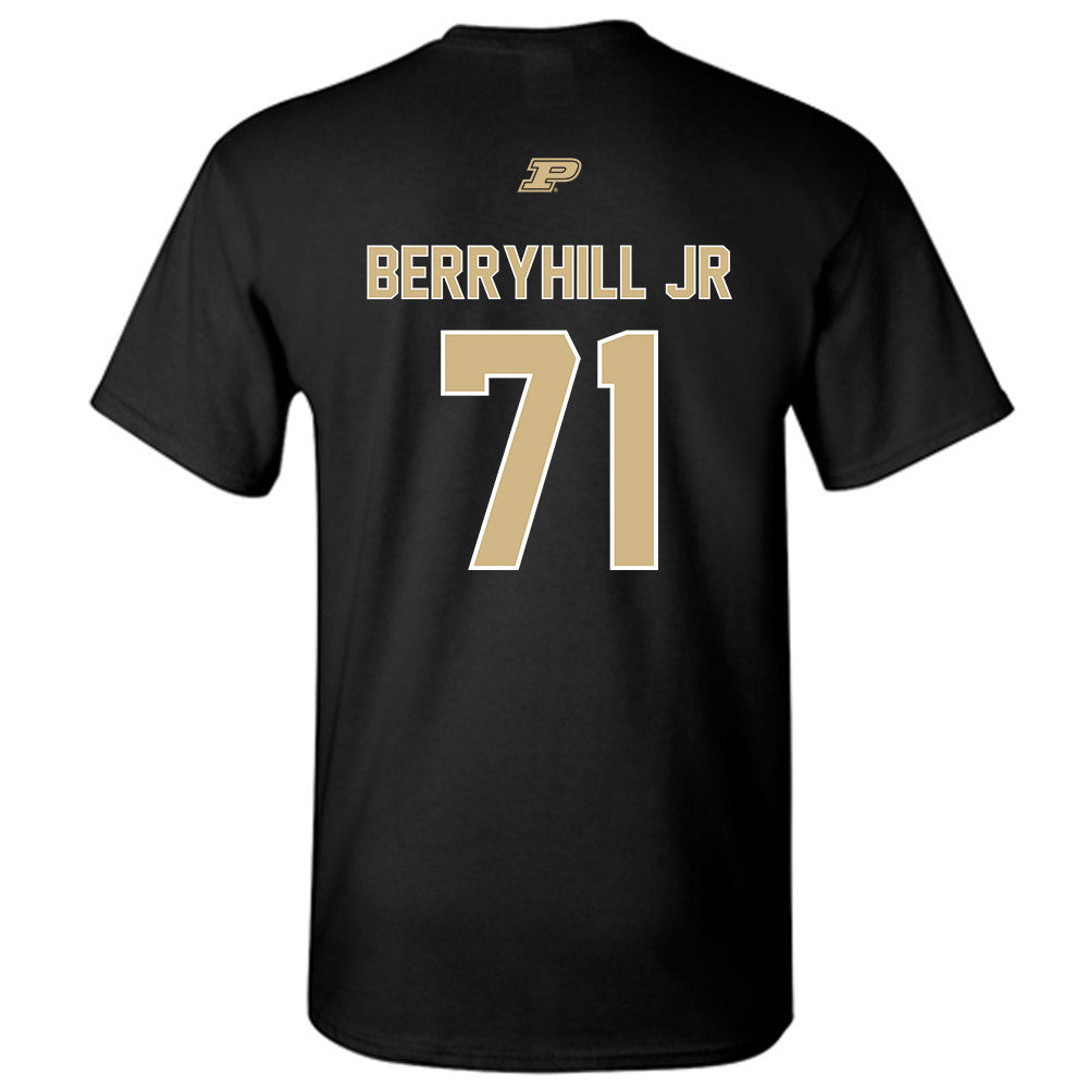 Purdue - NCAA Football : Terrell Berryhill jr - Sports Shersey T-Shirt-1