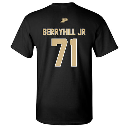 Purdue - NCAA Football : Terrell Berryhill jr - Sports Shersey T-Shirt-1