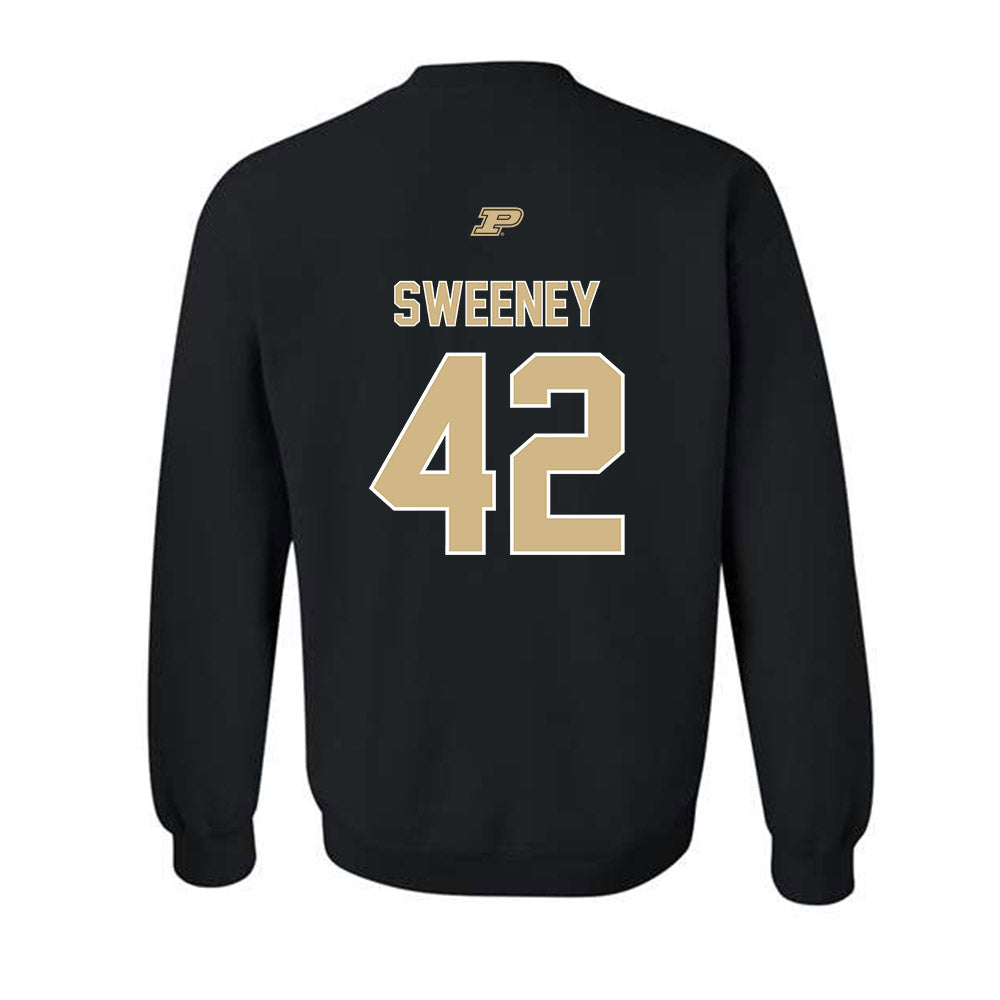 Purdue - NCAA Football : Brayden Sweeney - Sports Shersey Crewneck Sweatshirt-1