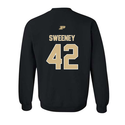 Purdue - NCAA Football : Brayden Sweeney - Sports Shersey Crewneck Sweatshirt-1