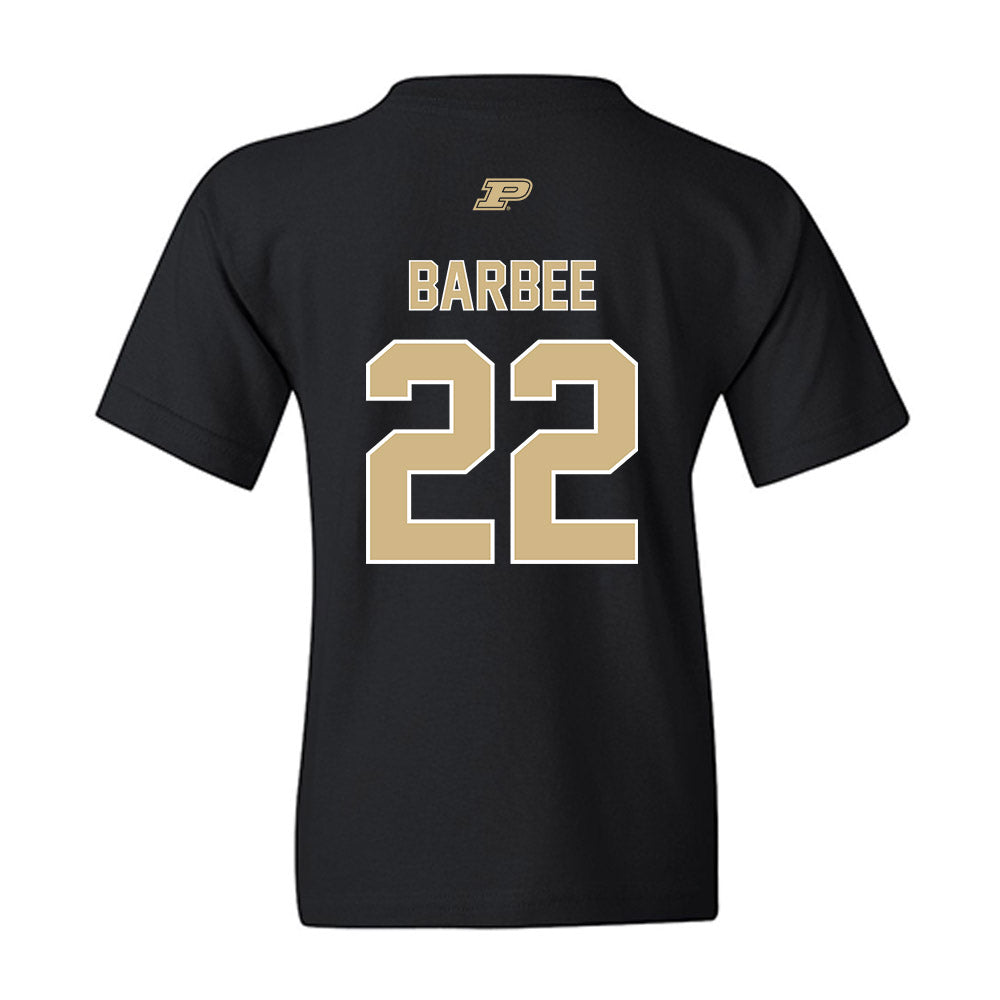 Purdue - NCAA Football : Maxwell Barbee - Sports Shersey Youth T-Shirt-1