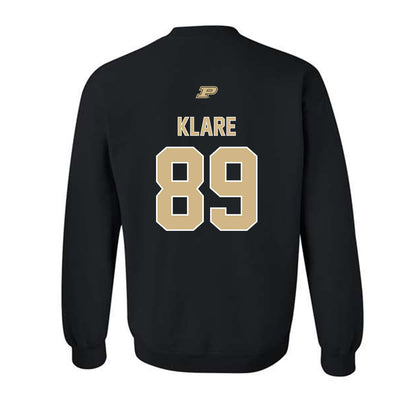 Purdue - NCAA Football : Luke Klare - Sports Shersey Crewneck Sweatshirt-1