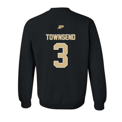 Purdue - NCAA Football : Xavier Townsend - Sports Shersey Crewneck Sweatshirt-1