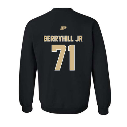 Purdue - NCAA Football : Terrell Berryhill jr - Sports Shersey Crewneck Sweatshirt-1