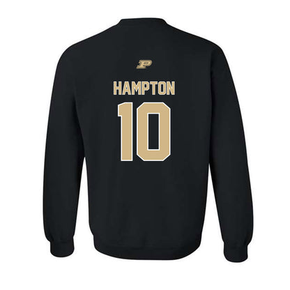 Purdue - NCAA Football : TaVari Hampton - Sports Shersey Crewneck Sweatshirt-1