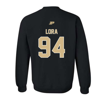 Purdue - NCAA Football : Rodney Lora - Sports Shersey Crewneck Sweatshirt-1