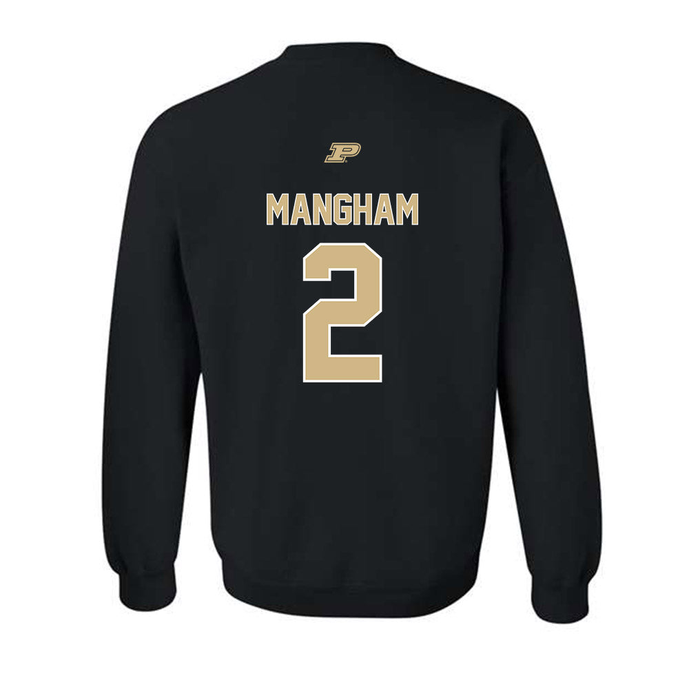 Purdue - NCAA Football : Jaden Mangham - Sports Shersey Crewneck Sweatshirt-1