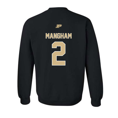 Purdue - NCAA Football : Jaden Mangham - Sports Shersey Crewneck Sweatshirt-1