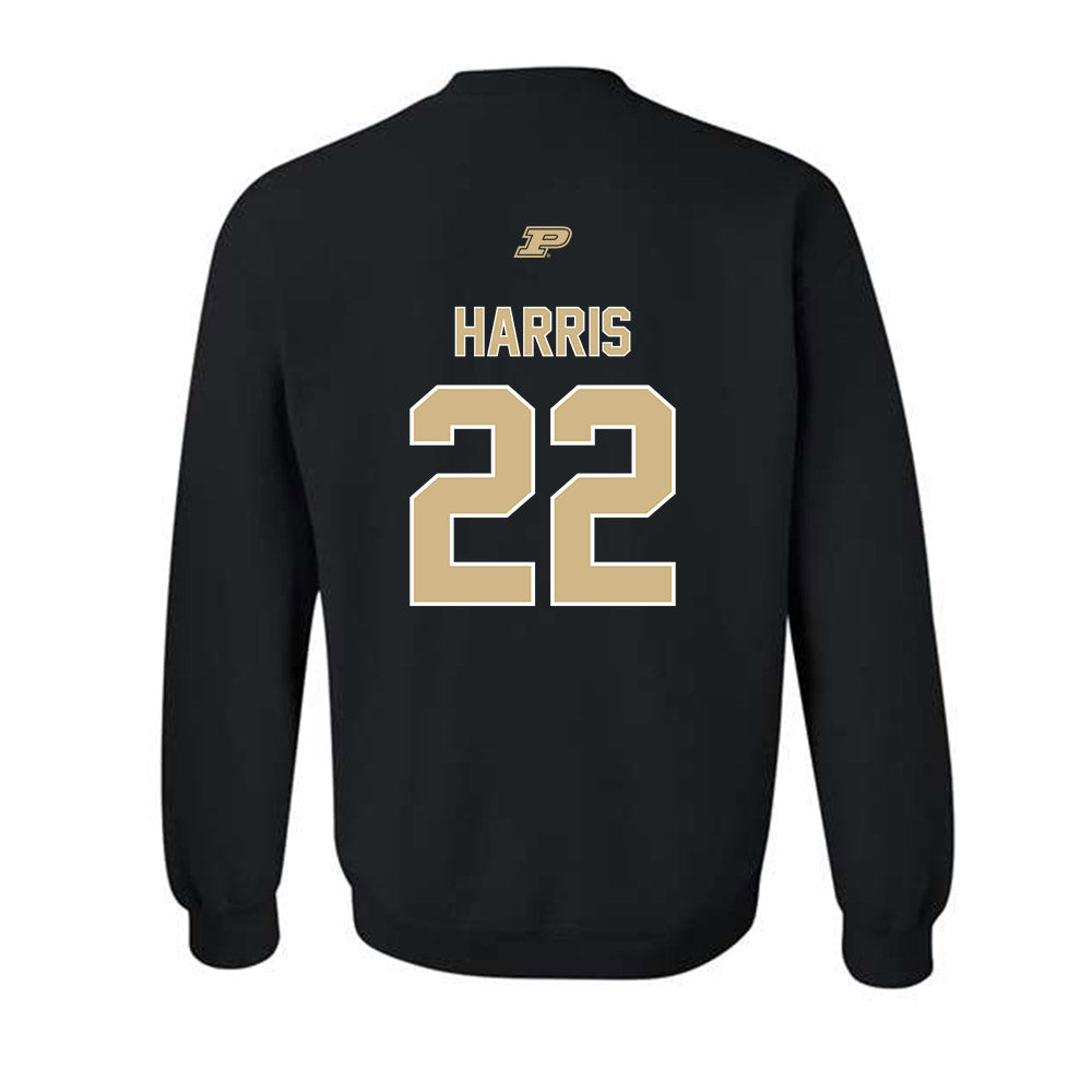Purdue - NCAA Football : Antonio Harris - Sports Shersey Crewneck Sweatshirt-1