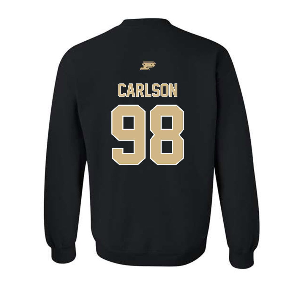 Purdue - NCAA Football : Drake Carlson - Sports Shersey Crewneck Sweatshirt-1