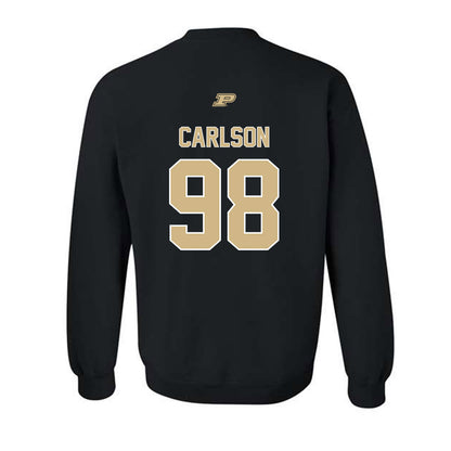 Purdue - NCAA Football : Drake Carlson - Sports Shersey Crewneck Sweatshirt-1