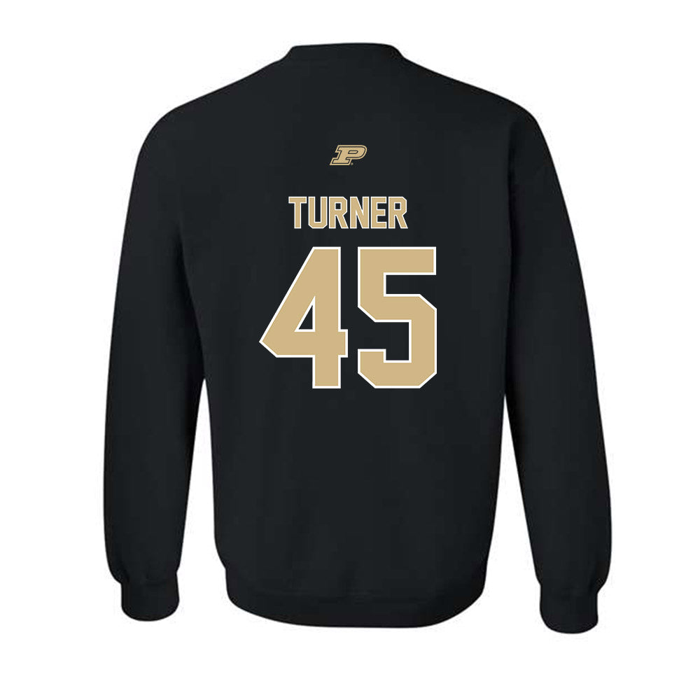 Purdue - NCAA Football : Seth Turner - Sports Shersey Crewneck Sweatshirt-1