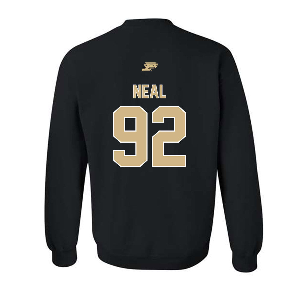Purdue - NCAA Football : Curt Neal - Sports Shersey Crewneck Sweatshirt-1