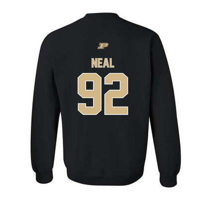 Purdue - NCAA Football : Curt Neal - Sports Shersey Crewneck Sweatshirt-1