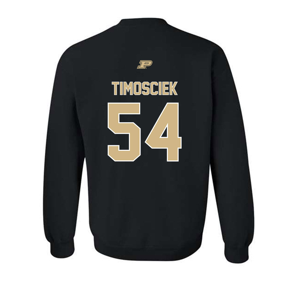 Purdue - NCAA Football : Hayden Timosciek - Sports Shersey Crewneck Sweatshirt-1