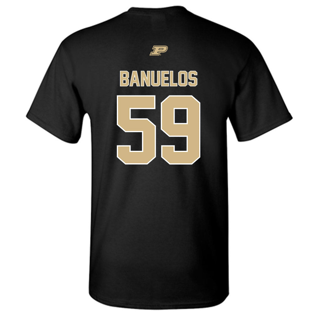 Purdue - NCAA Football : Micah Banuelos - Sports Shersey T-Shirt-1