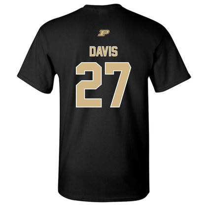 Purdue - NCAA Football : Owen Davis - Sports Shersey T-Shirt-1