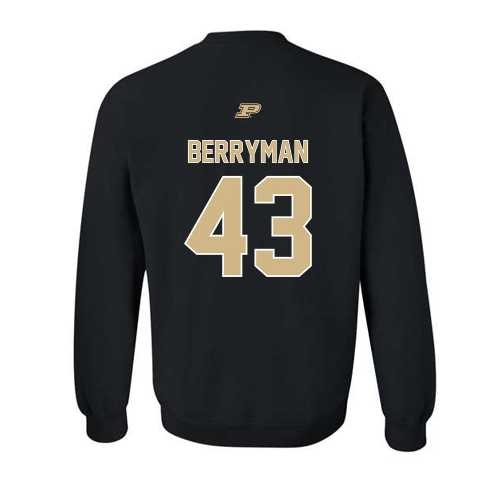 Purdue - NCAA Football : Jackson Berryman - Sports Shersey Crewneck Sweatshirt-1