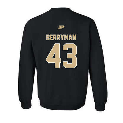 Purdue - NCAA Football : Jackson Berryman - Sports Shersey Crewneck Sweatshirt-1