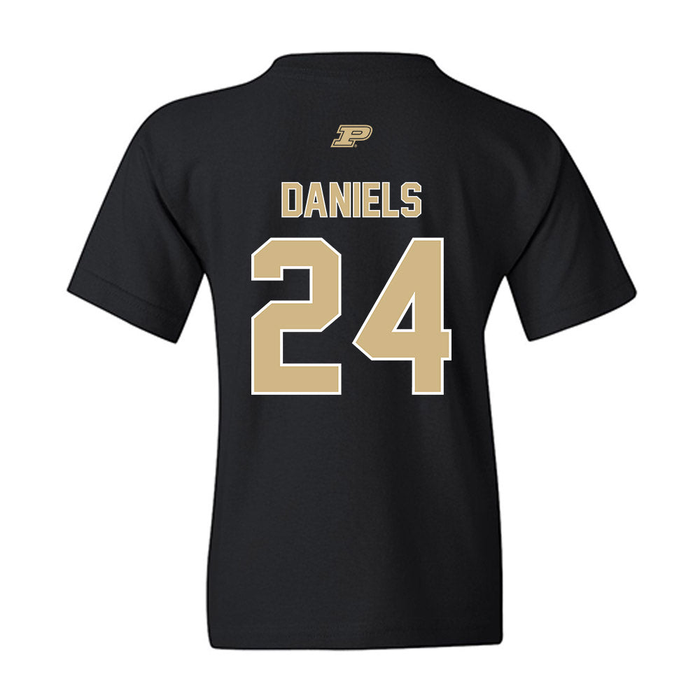 Purdue - NCAA Football : Raderrion Daniels - Sports Shersey Youth T-Shirt-1