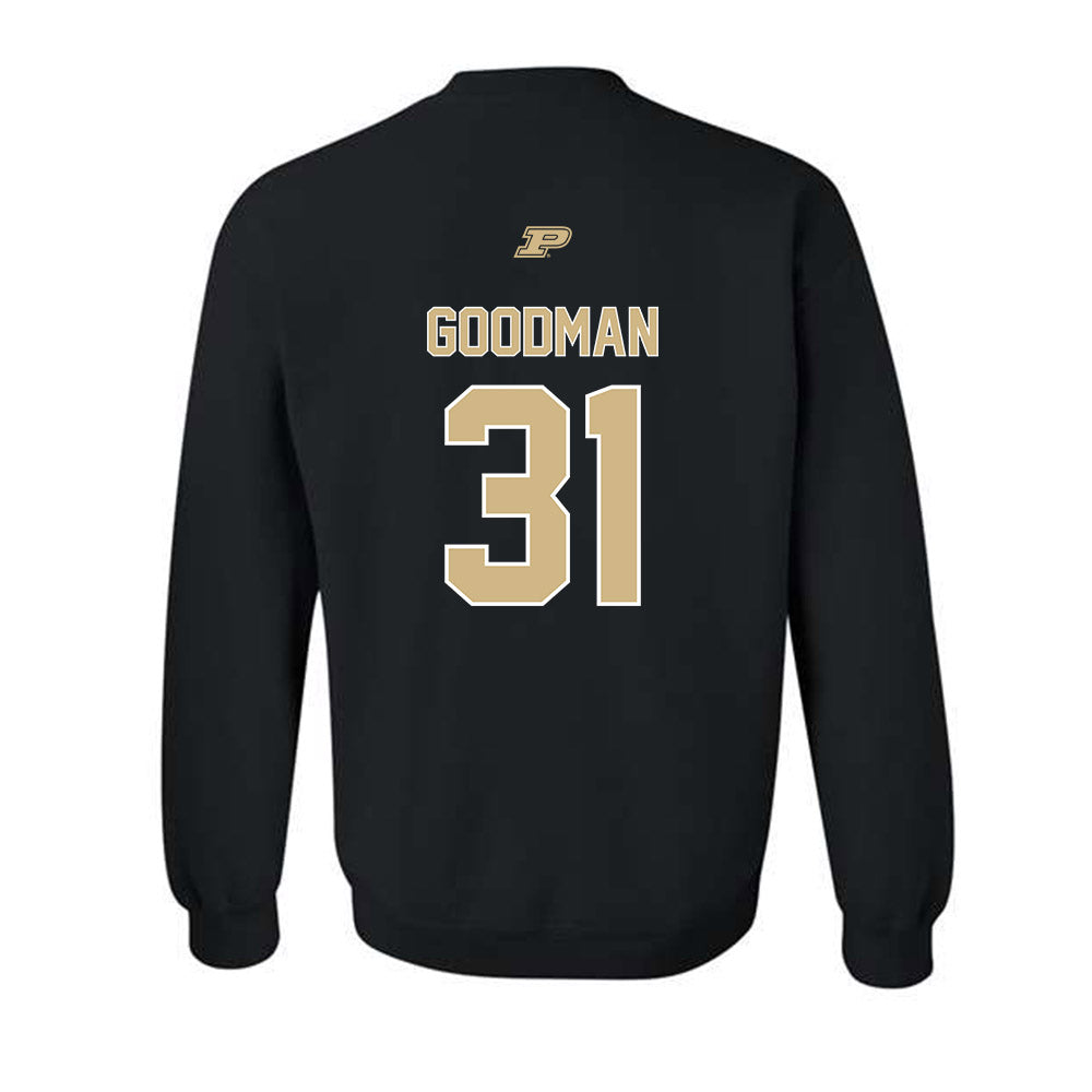 Purdue - NCAA Football : Finn Goodman - Sports Shersey Crewneck Sweatshirt-1