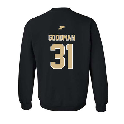 Purdue - NCAA Football : Finn Goodman - Sports Shersey Crewneck Sweatshirt-1