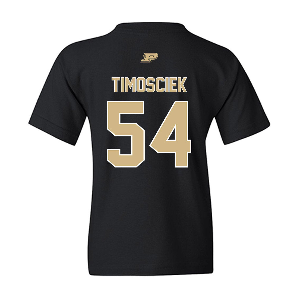 Purdue - NCAA Football : Hayden Timosciek - Sports Shersey Youth T-Shirt-1