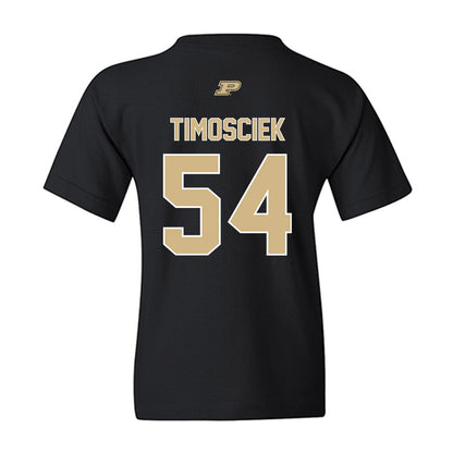 Purdue - NCAA Football : Hayden Timosciek - Sports Shersey Youth T-Shirt-1