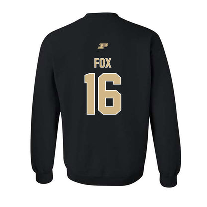 Purdue - NCAA Football : Kylan Fox - Sports Shersey Crewneck Sweatshirt-1