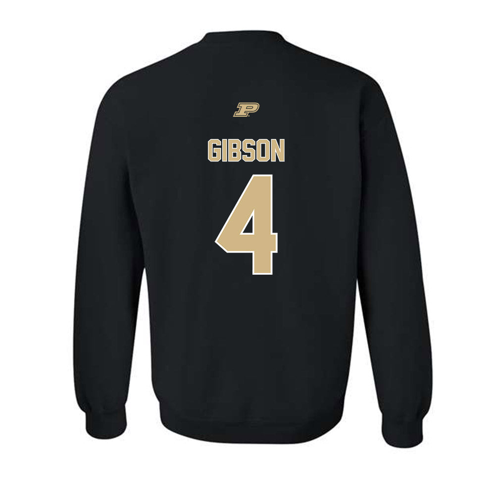 Purdue - NCAA Football : Jerrick Gibson - Sports Shersey Crewneck Sweatshirt-1