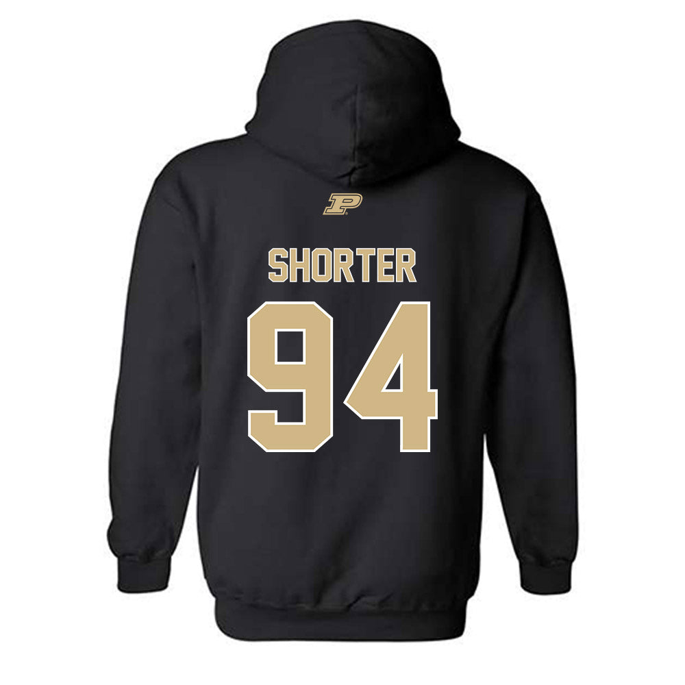 Purdue - NCAA Football : Luke Shorter - Sports Shersey Hooded Sweatshirt-1