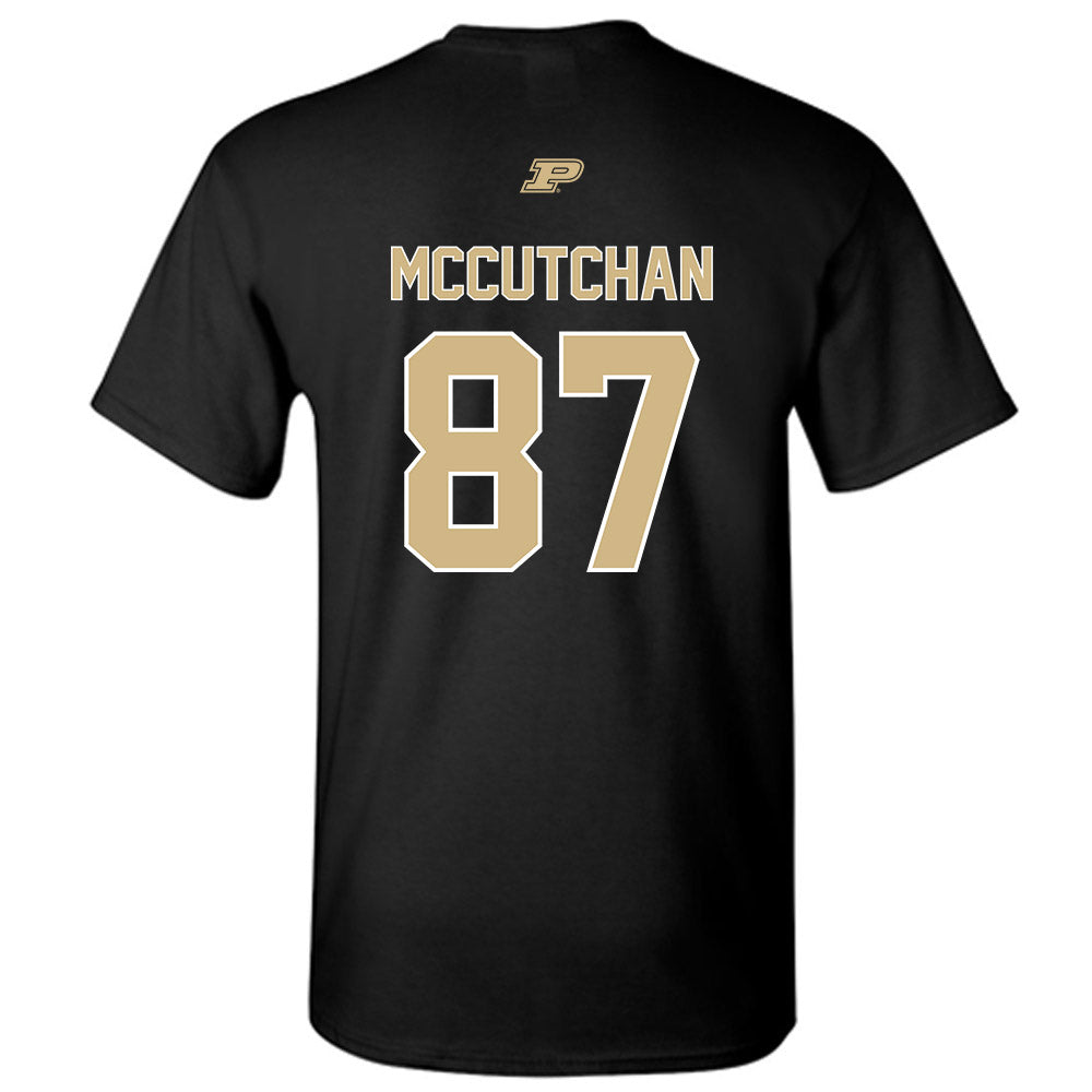 Purdue - NCAA Football : Cooper McCutchan - Sports Shersey T-Shirt-1