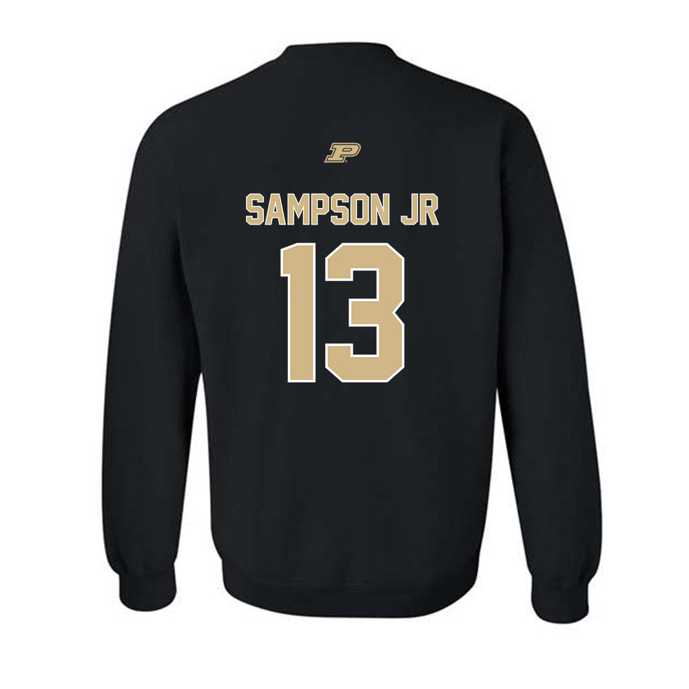 Purdue - NCAA Football : Ricky Sampson Jr - Sports Shersey Crewneck Sweatshirt-1
