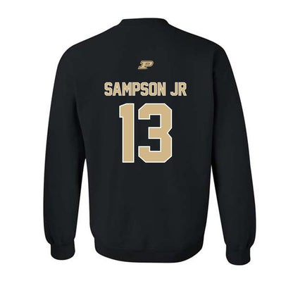 Purdue - NCAA Football : Ricky Sampson Jr - Sports Shersey Crewneck Sweatshirt-1