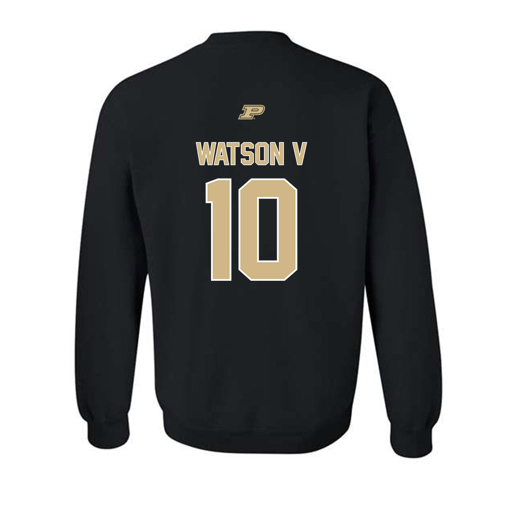 Purdue - NCAA Football : Jesse Watson V - Sports Shersey Crewneck Sweatshirt-1
